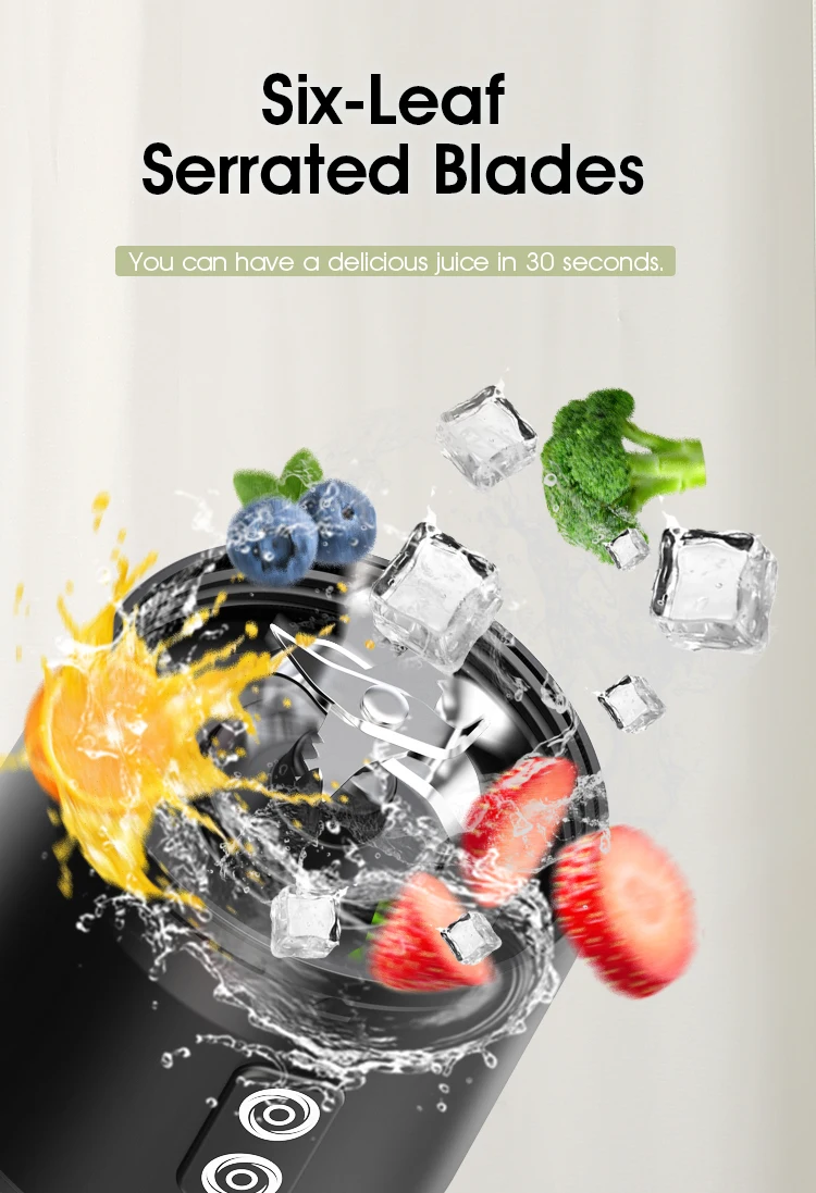 Factory New Design Best Selling 700ml rechargeable sports powerful blender