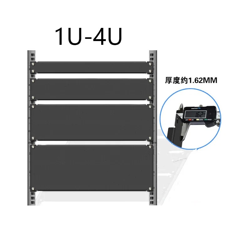 china telecommunication equipment 19 rack 1u rack mount 1u blank panel