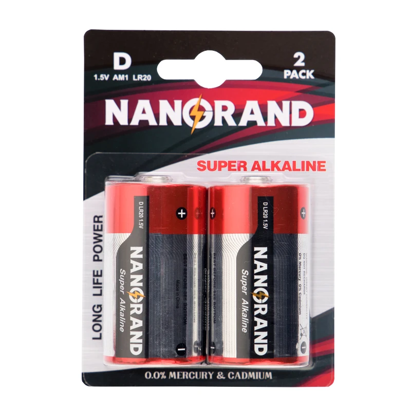 Multiple and water heater use alkaline battery lr20