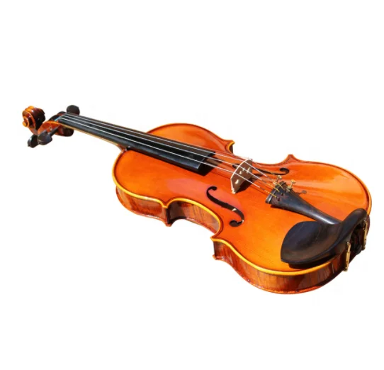 Playing violin handmade violin pure handmade tiger skin violin