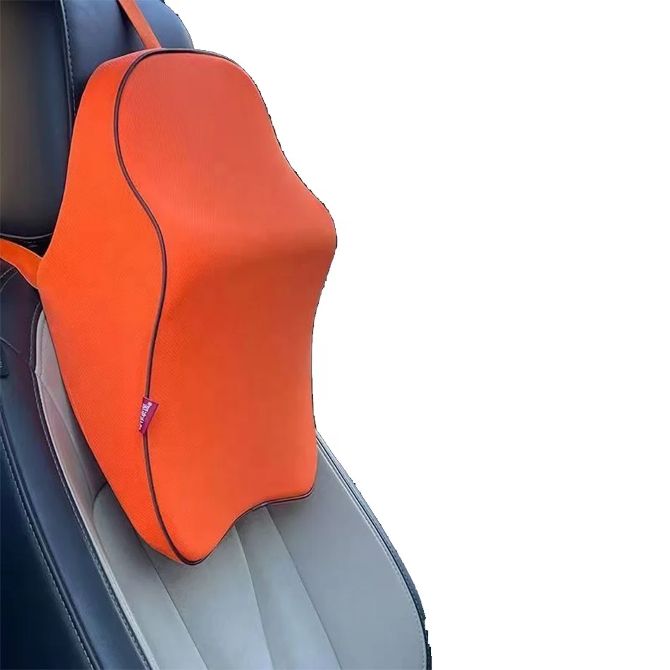 Comfortable and beautiful car headrest with customizable logo