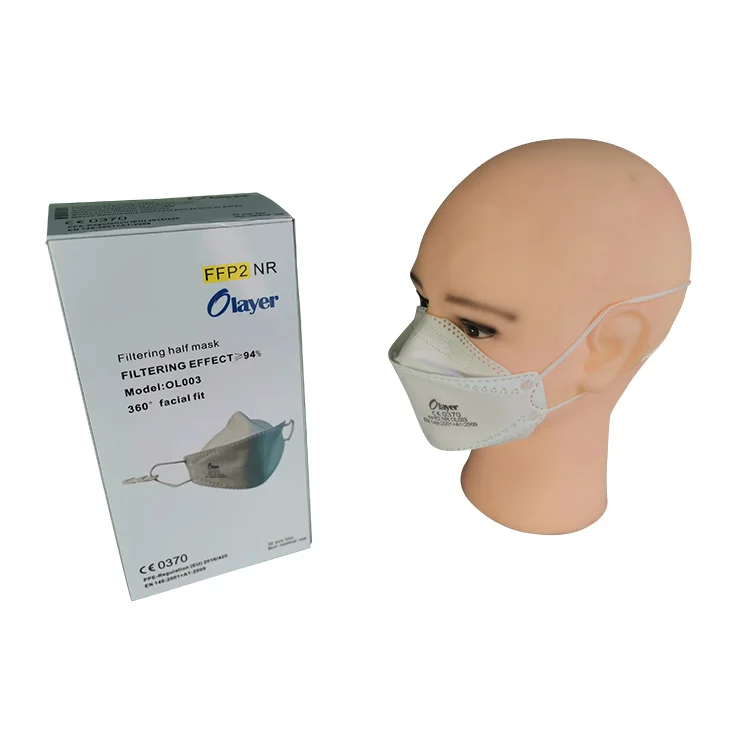 
Special Design Widely Used Disposable FFP3 Flat Folded Face Mask Earloop 