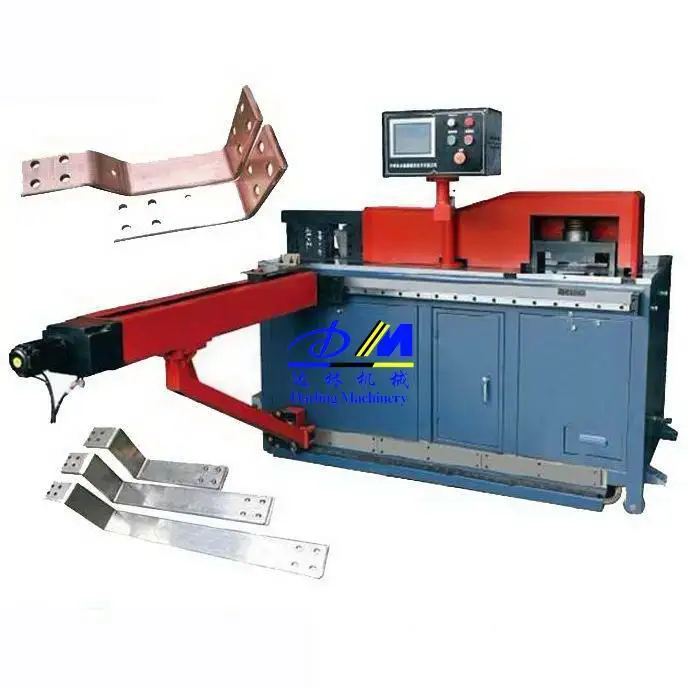 ISO9001 CE certificate professional manufacture high quality low price hydraulic DMNC-302K full CNC busbar processing machine