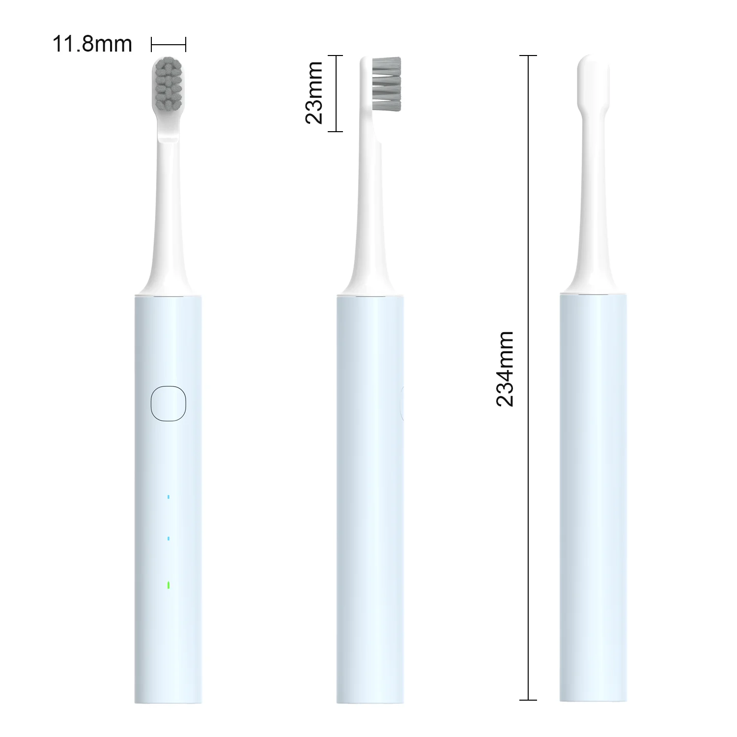 Adult Toothbrushes ElectricTravel Waterproof Personalized Usb Rechargeable Smart Ultrasonic Electronic Electric Toothbrush