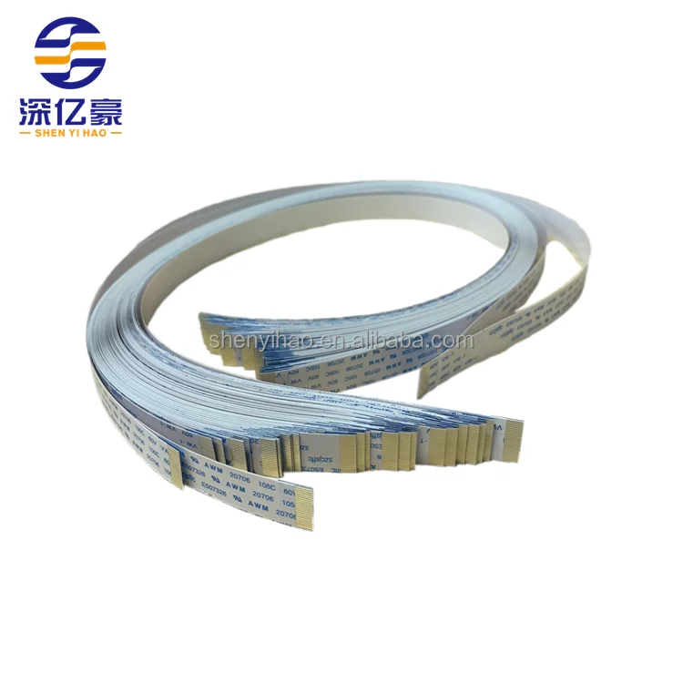 8Pc Print head cable for Ricoh GH2220 printhead UV flatbed Printer FFC flex flat data cables 24pins 24p 50cm 60cm spare parts