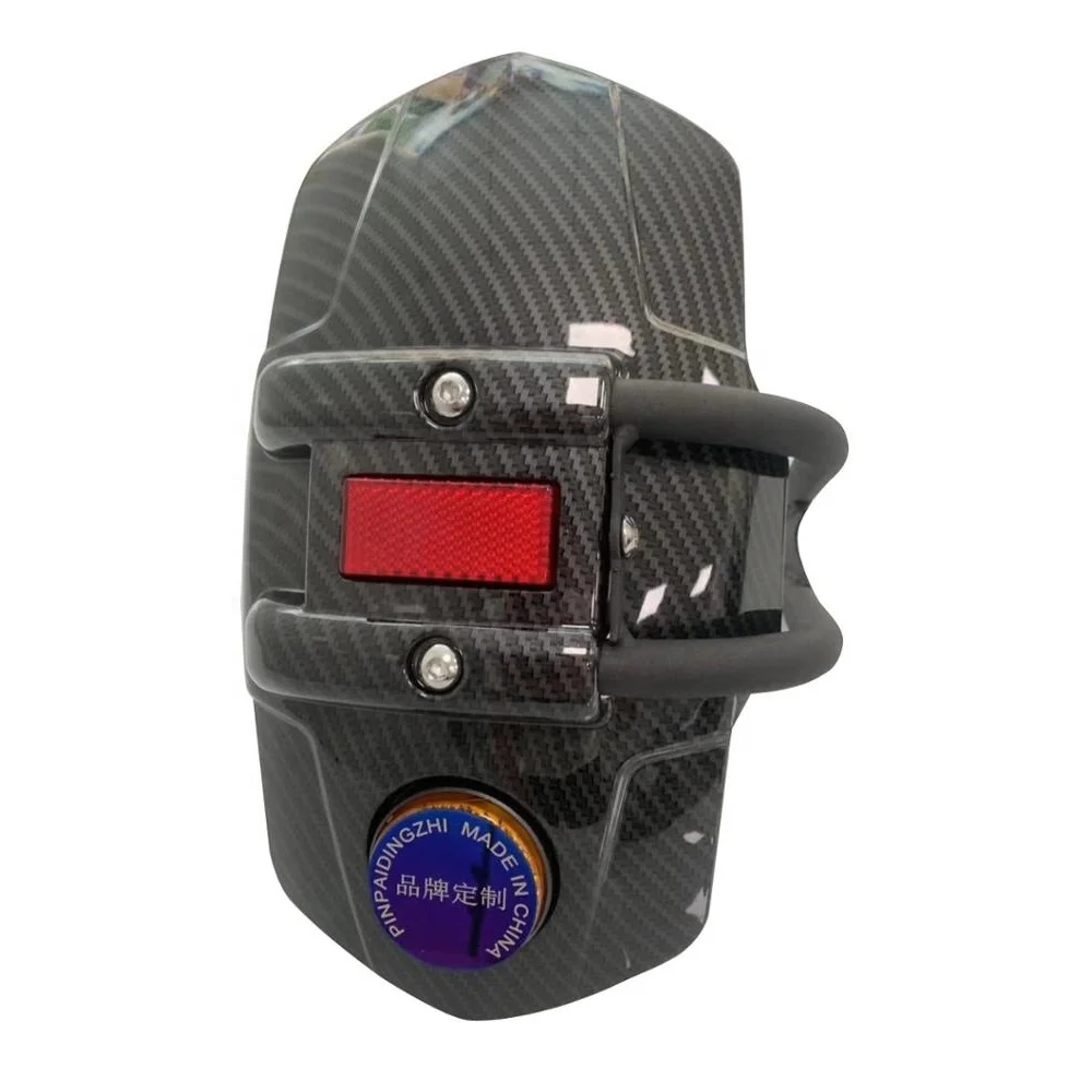 Universal Rear Mudguard Fender Motorbike Carbon Fiber Rear Fender Mudguards Without Support Motorcycle parts and accessories