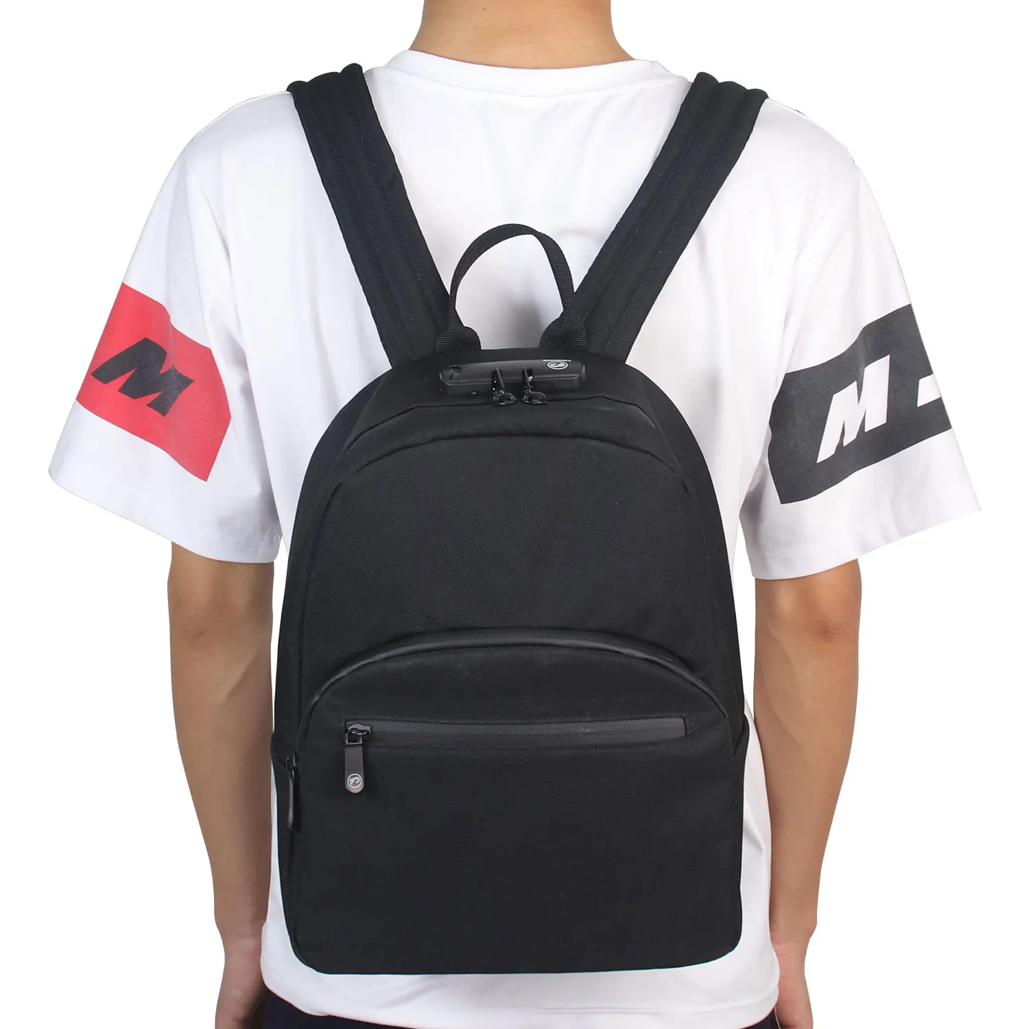 Custom Carbon Lined Odor Proof Pouch with Lock Smell Proof Bag Backpack