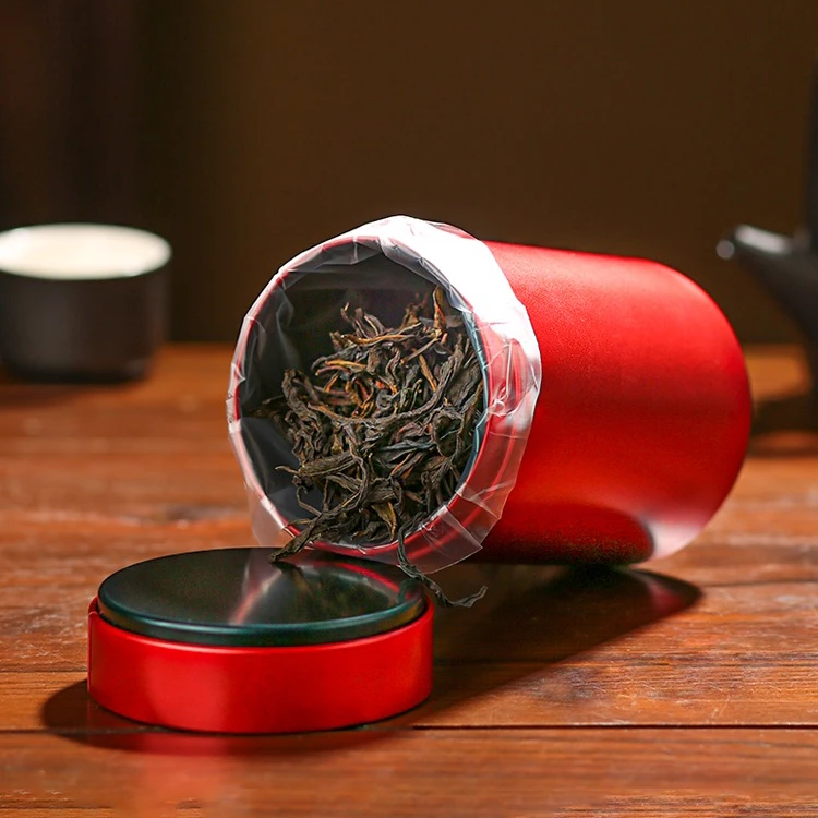 Competitive Empty Food Grade Metal Container 85*145mm Tea Tin Box