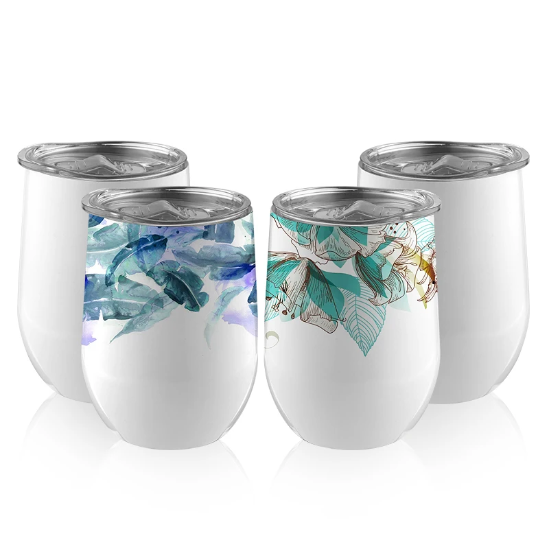 Insulated Wine Tumbler Stainless Steel Sublimation Blank Wine Tumbler Cups With Bulk