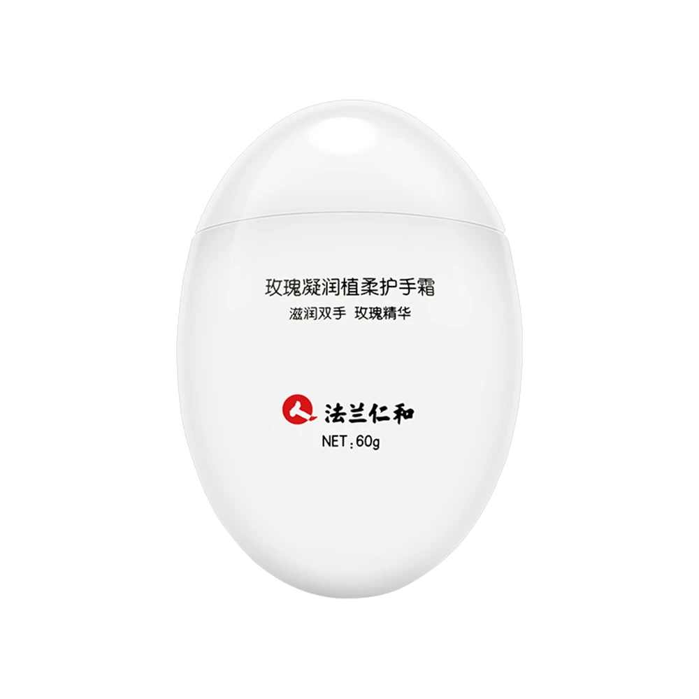 FaLanRenHe Rose extract Anti Aging Handcream Foot and Hand Whitening Moisturizing Travel Hand Cream Private Label for dry skin