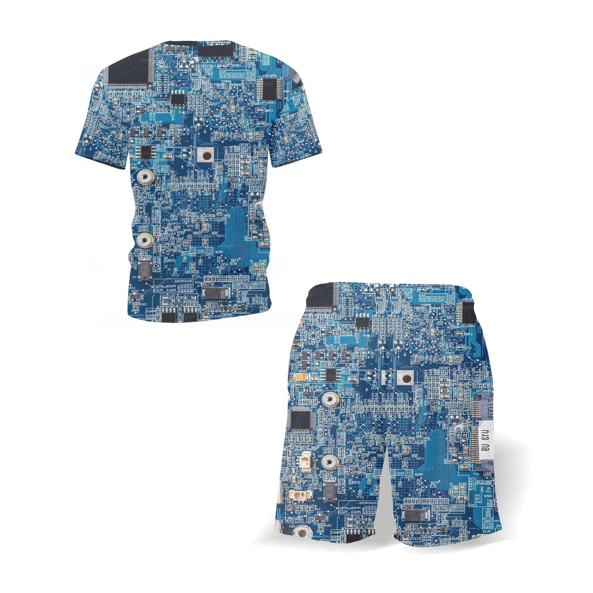 Wholesale Athletic Wear High Quality Sublimation Printing Sweatsuit Track Suit Sublimation 2 Piece Mens Set Tracksuits For Men J