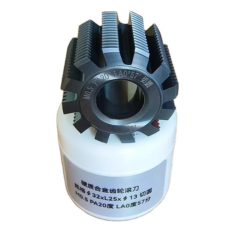 HSS M0.5/M35 Tin Coated 8m Single Start Timing Belt Pulley Gear Hob