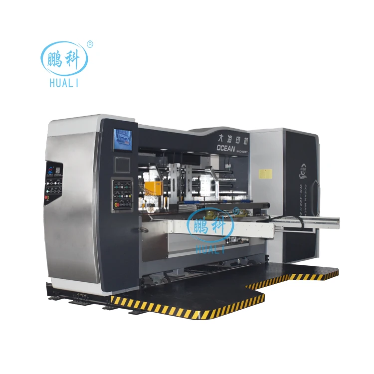 Lead edge feeder corrugated box slotting machine fully automatic slotter