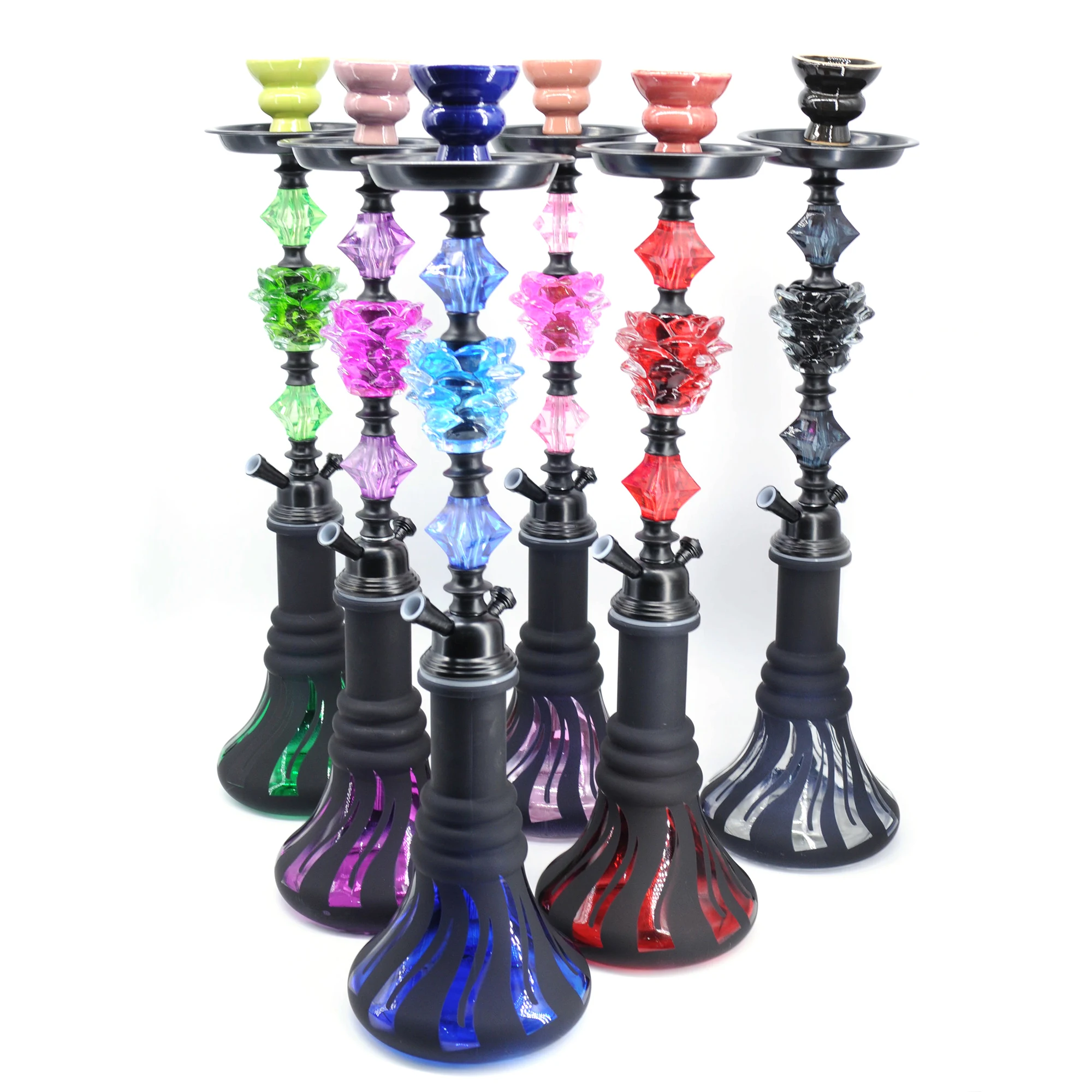 In Stock Classic Cheap Vase Hookah Set Smoking Herb Shisha Chicha Hookah with Hose