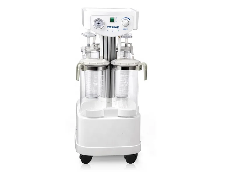 80L/min Medical Operation Ward ICU First Aid Emergency Hospital  80L/Min High Vacuum Vertical  Suction Aspirator Machine Unit