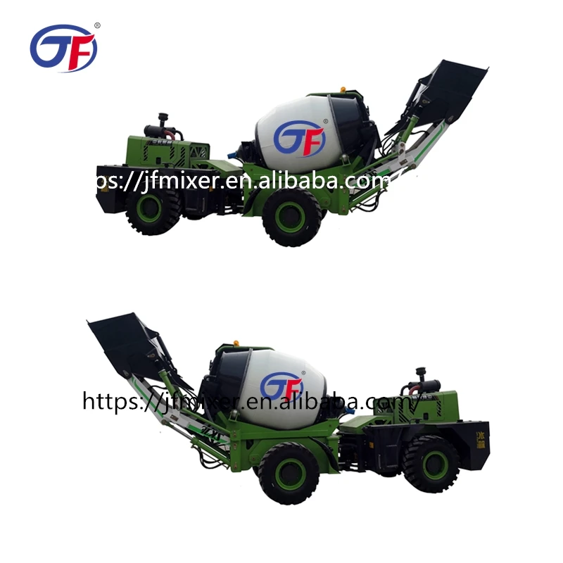 2.0 cbm concrete mixer prices concrete mixer car self feeding mobile concrete mixer