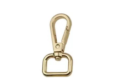 16MM Alloy Bag Accessories Key Chain 10 Color Swivel Lobster Clasp Snap Hook Ring Bag Buckles Hooks Hardware Snap Hook