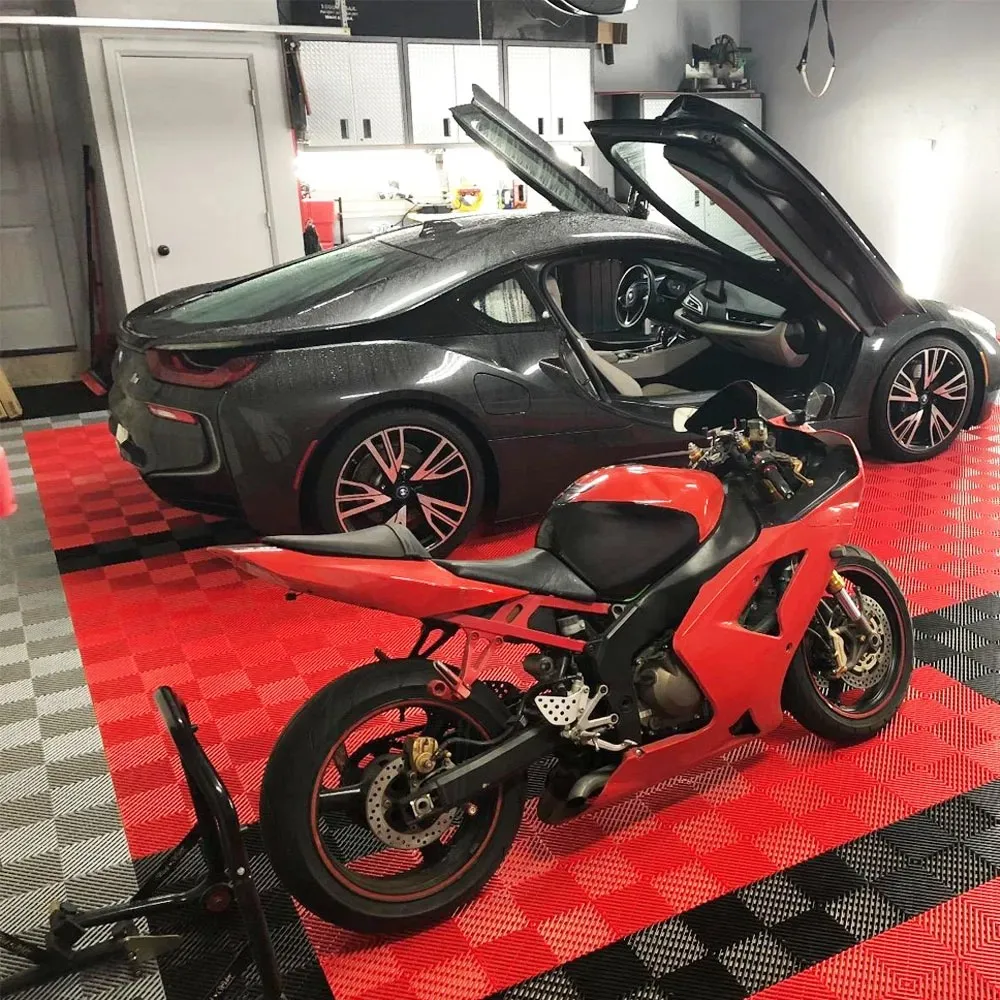 Wholesale Outdoor Interlocking Garage Bathroom Car Wash Mesh Pallet Plastic Flooring