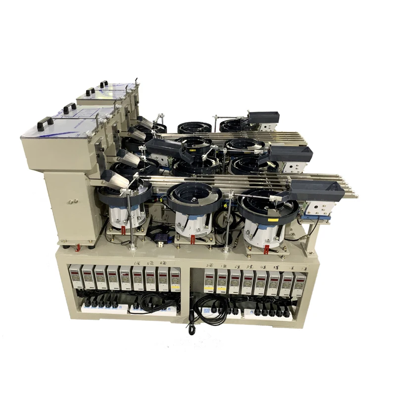 Vibratory electronic accessories feeder System for Industrial Assembly machine