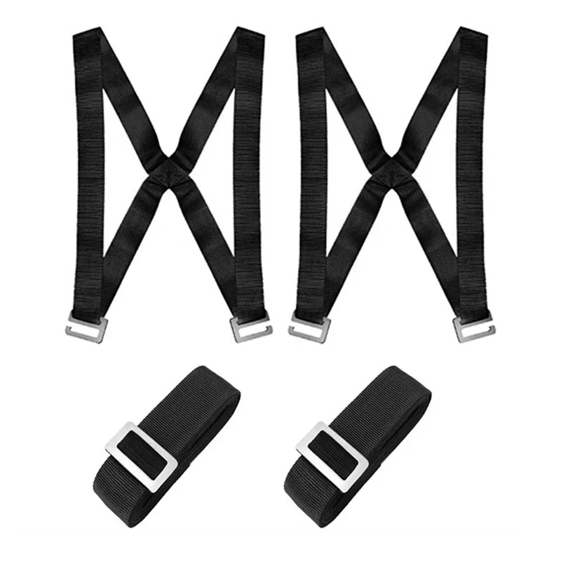 Portable 2 Movers Safety Shoulder Moving Straps Canvas Nylon Upper Material for Secure Lift Carry of Heavy Furniture Appliances