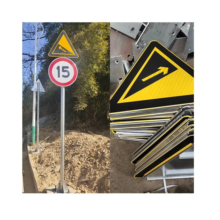 Factory customized equipment road sign,malaysia french road guide sign