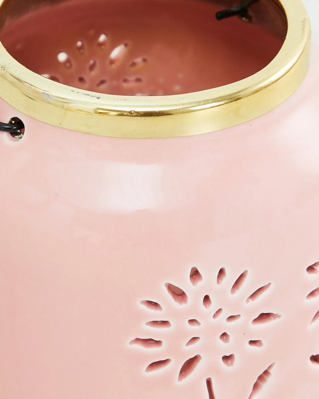 Decorative Wholesale Ceramic Candle Holder Lanterns Good Quality Ceramic Candle Jars