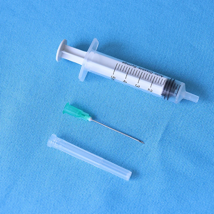 Medical Syringe Eo Sterile Latex-Free Disposable Luer Lock Screw Auto-Disable 1ml Syringe With Needle