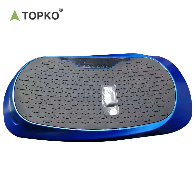 TOPKO Hot Selling 4D Body Vibration Plate Fitness Equipment Whole Body Exercise Vibration Machine for Home Gym Fitness