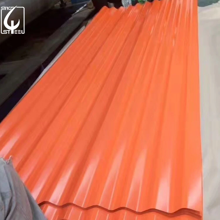 Prepainted GI / PPGI / PPGL color coated galvanized steel roof sheet colourbond fence panels