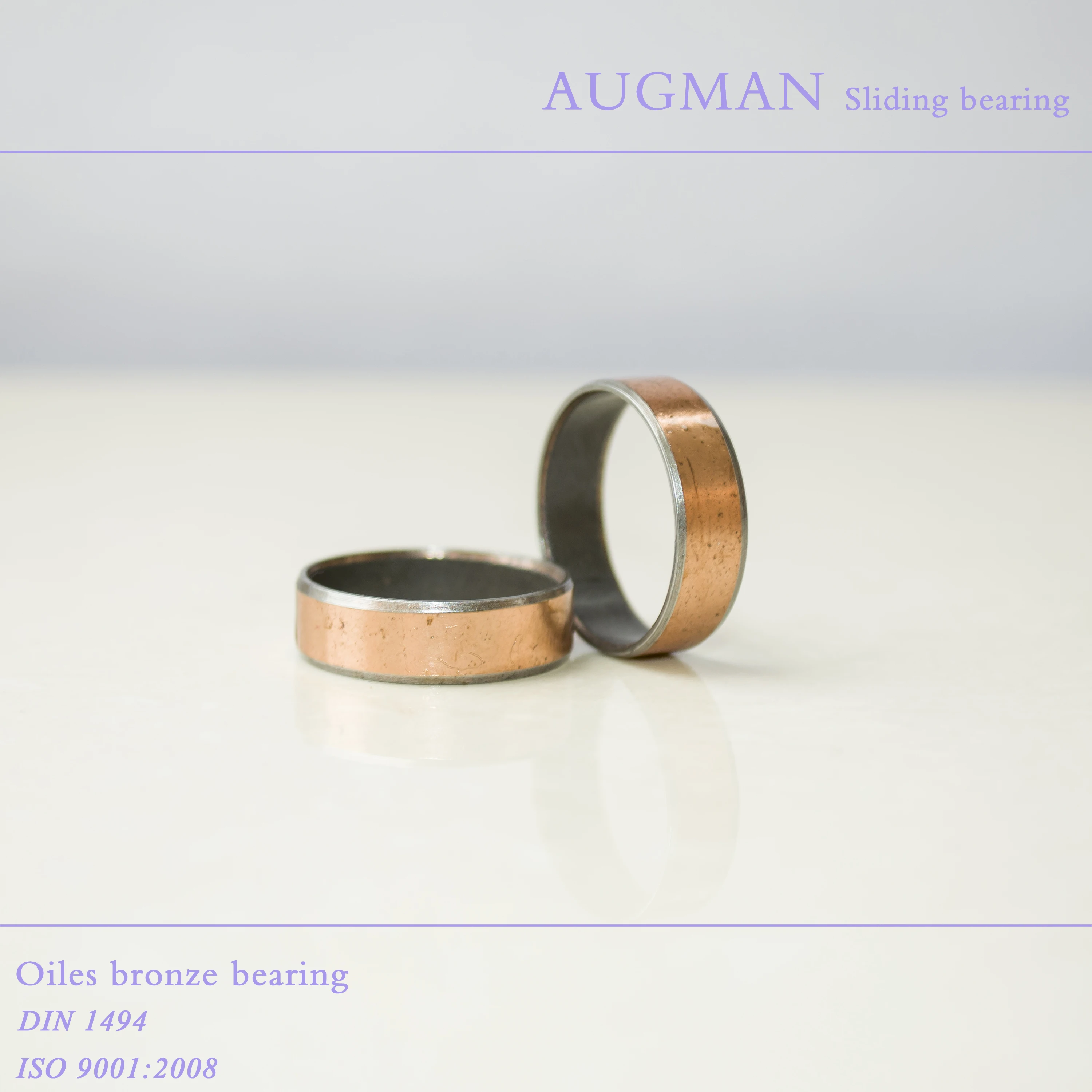 Slide bushing, dry split oilless du bush