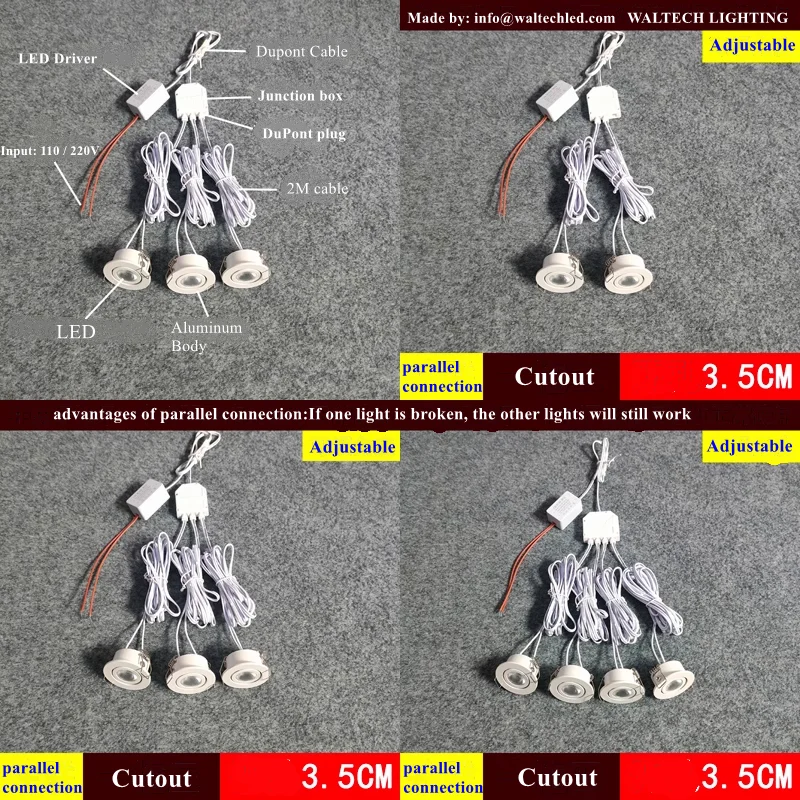 1W 3W Customized 110v-240v Led Mini Spotlight Ceiling Floor Hide High Bright Focus Lamp Spotlight led cabinet light 12v 24v led