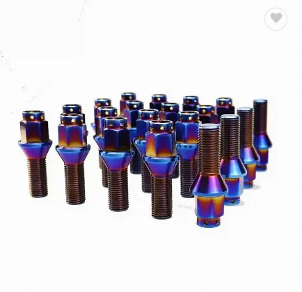 Hot selling exquisite custom DIN912 standard mirror polished m8 m10 drilled titanium sleeve head cover bolts