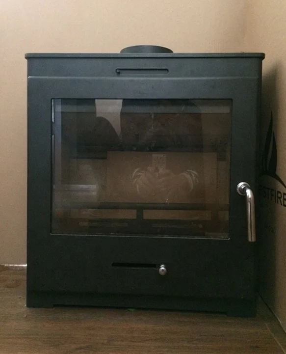 Современная Стальная дровяная печь