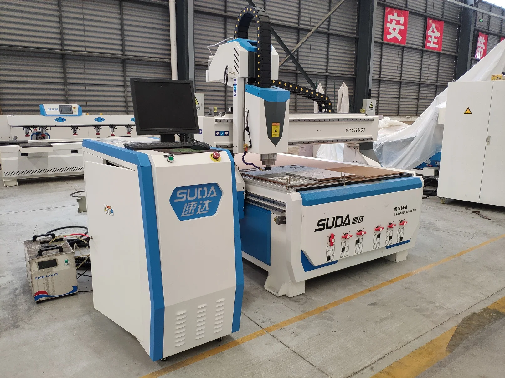 
SUDA 1224 acrylic engraving wood carving router cnc machine 