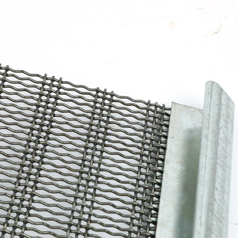 65Mn 3mm 4mm 5mm wire mining screen mesh Mine sieving mesh sand Ore Screen Mesh