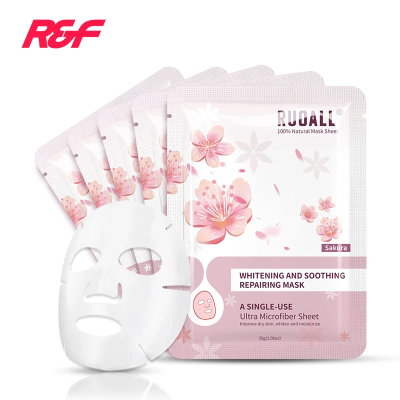 Wholesale Customize Korean Moisturizing Whitening Facial Masks For Women Skin Care