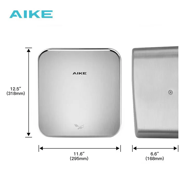 automatic hand dryers commercial dryer hand fast 304 stainless steel jet hand dryer AK2800C