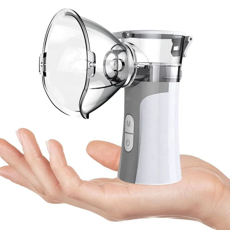Quiet Adult Steam Inhaler Vaporiser Hand Held Ultrasonic Medical Mesh Nebulisers Best Price Asthma_nebulizer Inhalation Machine