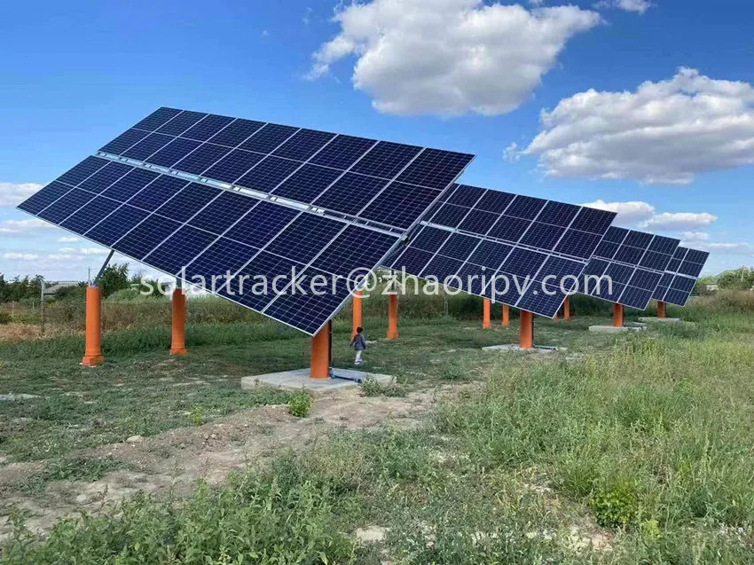 China Wholesale 8kW 9kW ZRT Tilted Single Axis Solar Tracking System
