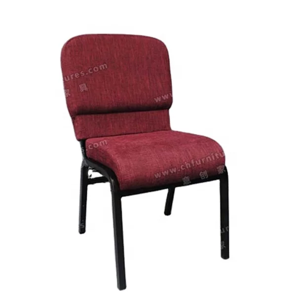 Стулья для церквей с темно-красная крышка