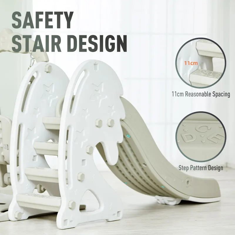 Inhebaby toy DX-HT01Kids Letter Swing Slide
