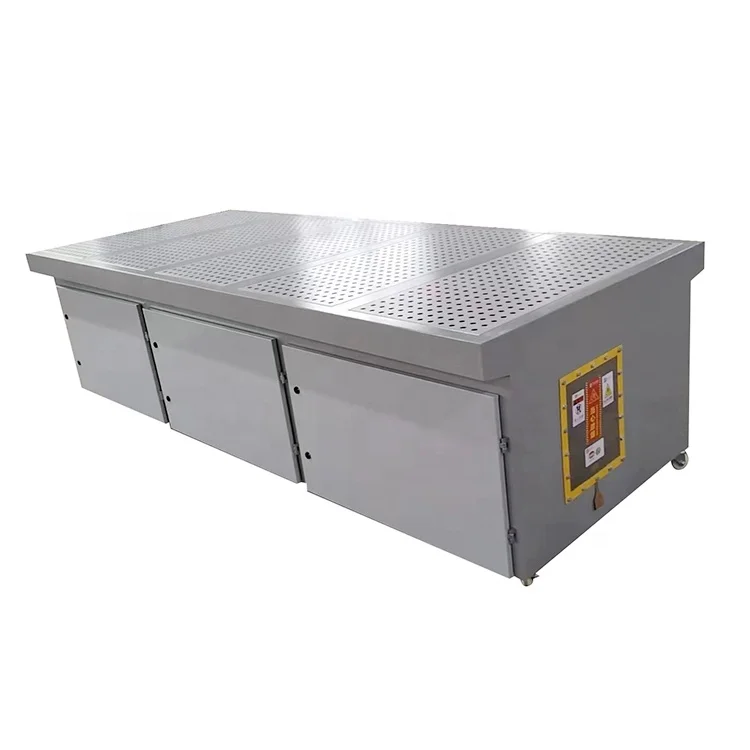 High-efficiency Grinding polishing sanding use downdraft table Sanding dust collection table