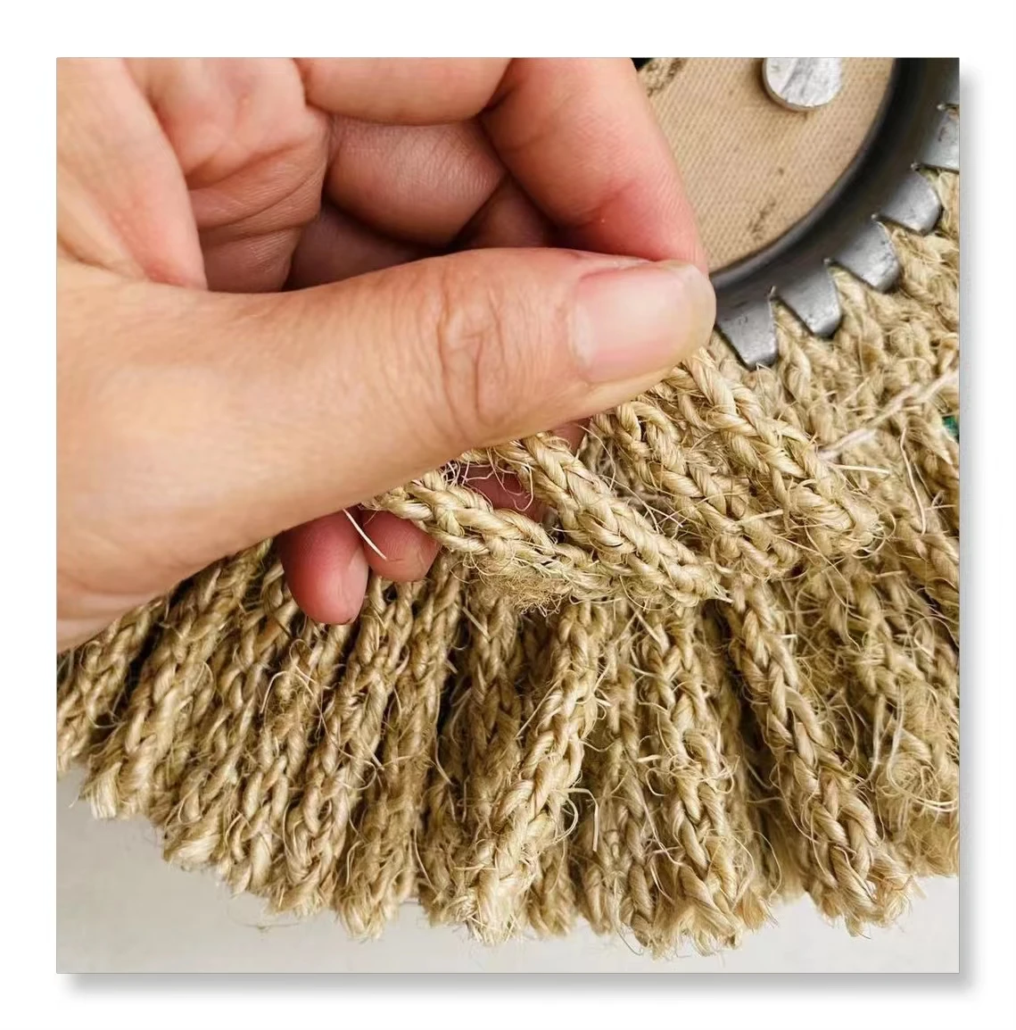 Wholesale Customization Of Various Products Pure Sisal Rope Polishing Wheel