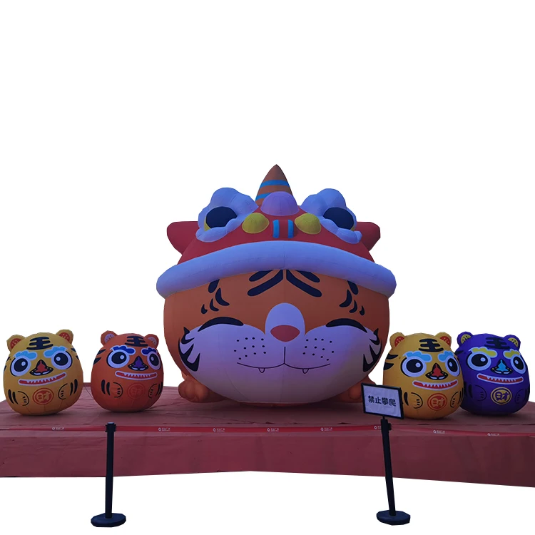 New Design Customized animals giant dog inflatable cartoon character toy