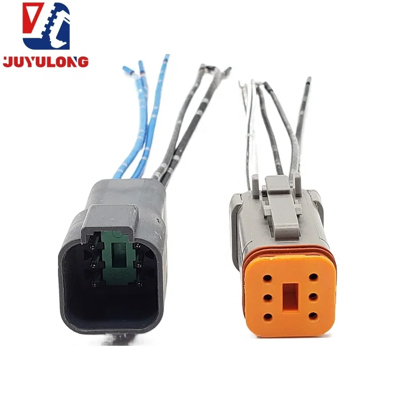 Excavator for Caterpillar E312B 320B 323B 325B throttle motor plug Refueling motor plug harness construction machinery parts
