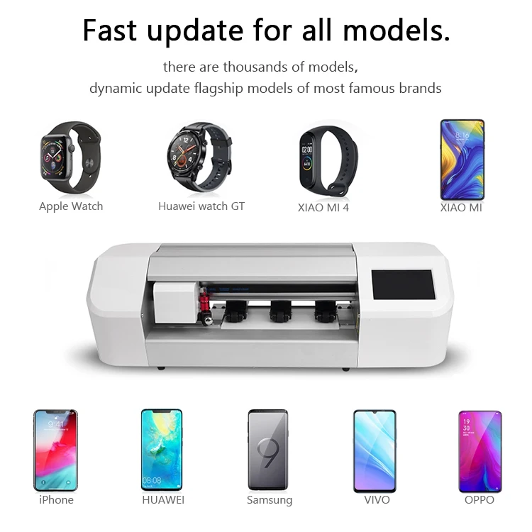 
AXY automatic mini cutter plotter mobile phone screen protector film cutting machine 