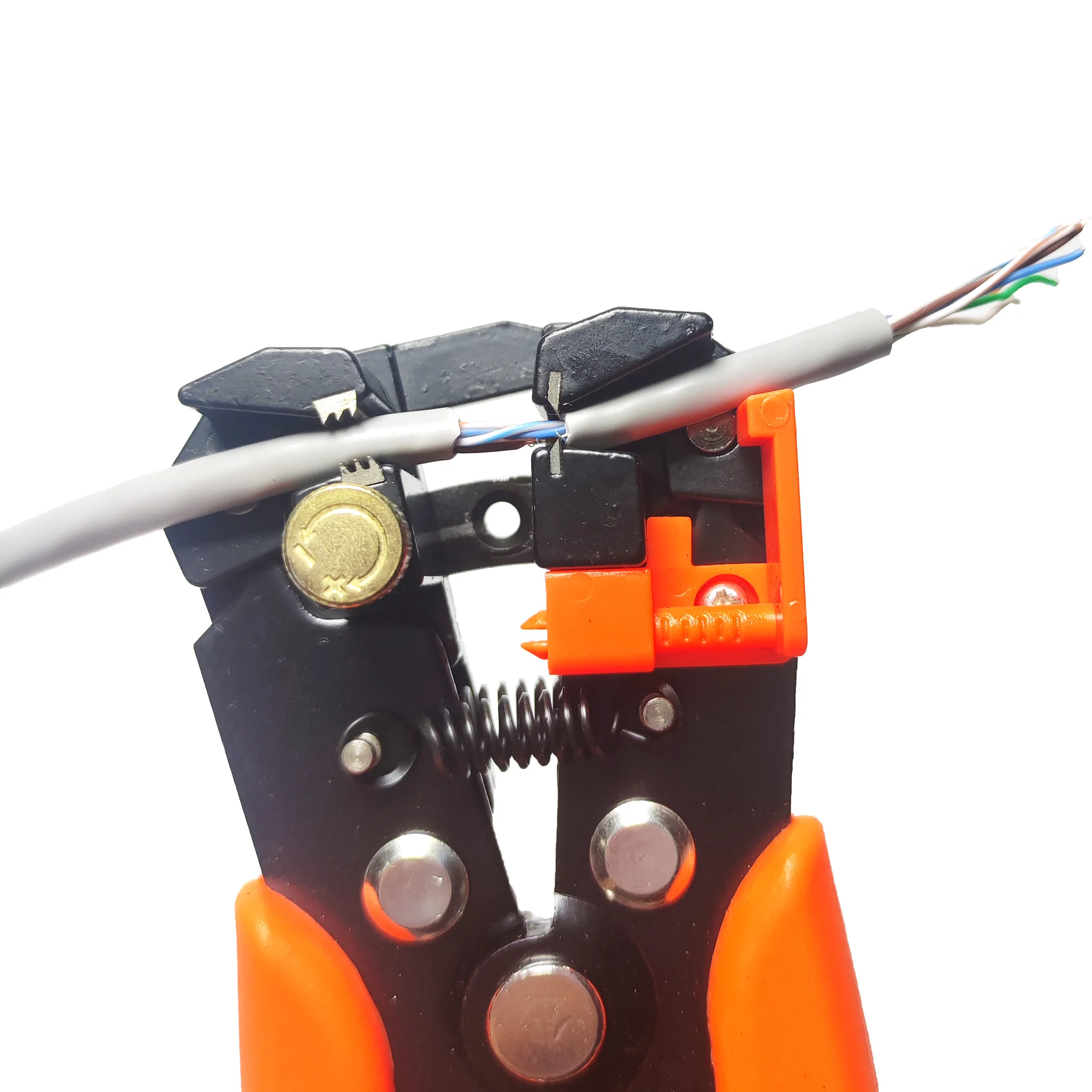 3 in 1 Heavy Duty Automatic Wire Stripping Tool Self Adjusting Wire Stripper 10-22 AWG Wire Cutter for Electrical Cable Cutting