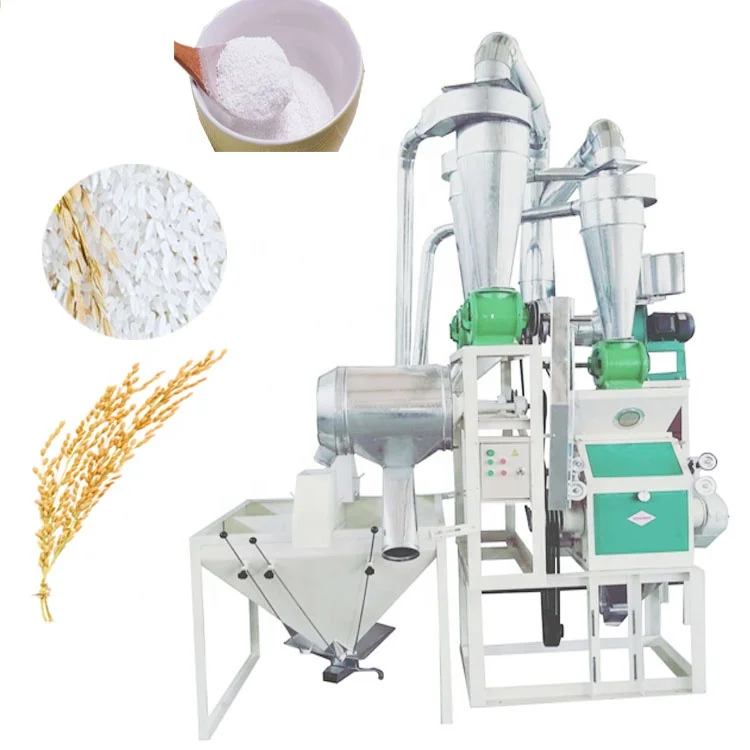 Price Wholesale Printing Shops Factory Corn Milling Rice Flour Machine With Good Quality In Floor Mill