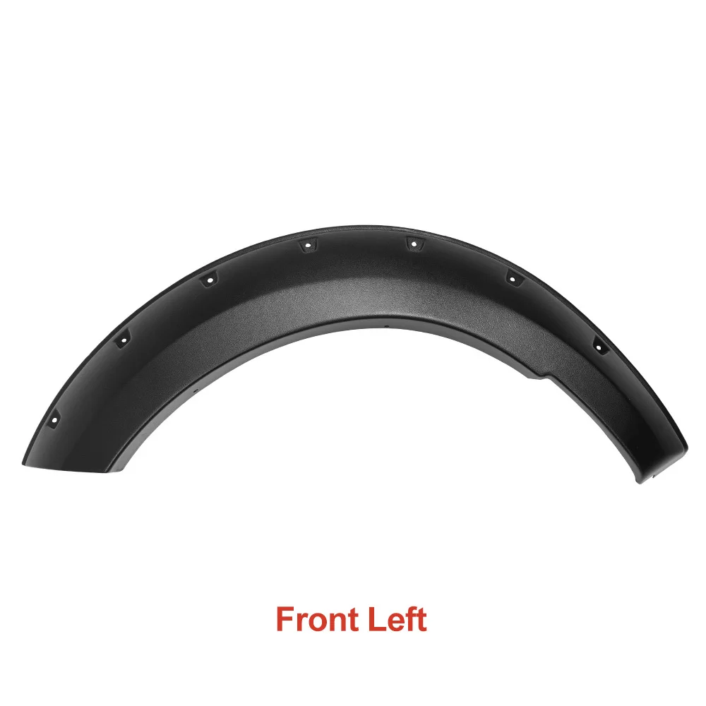 4x4 Car Accessories Black Wrinkle Fender Flares Wheel Arch Fit Navara D23 NP300 2014-2018