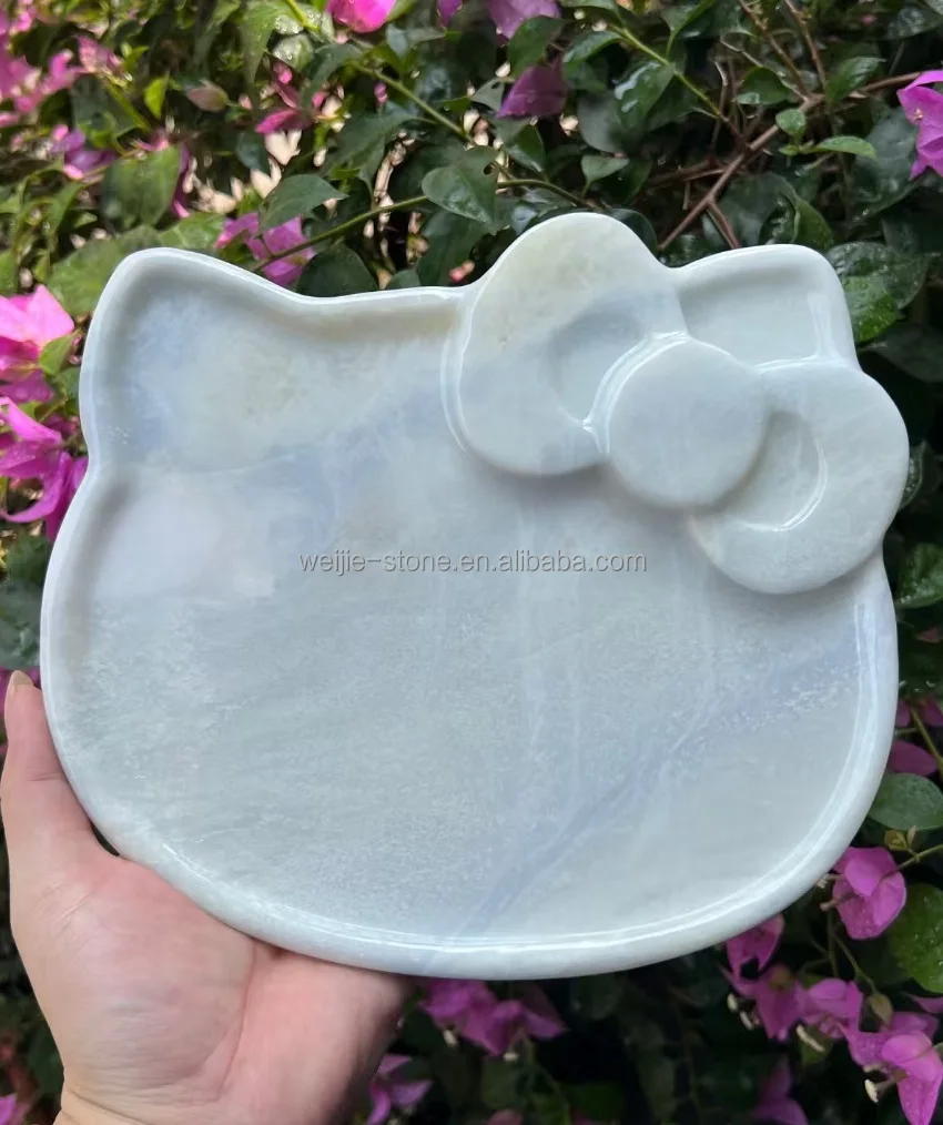 Factory Direct Sales Interior Room Natural blue green Marble Tray